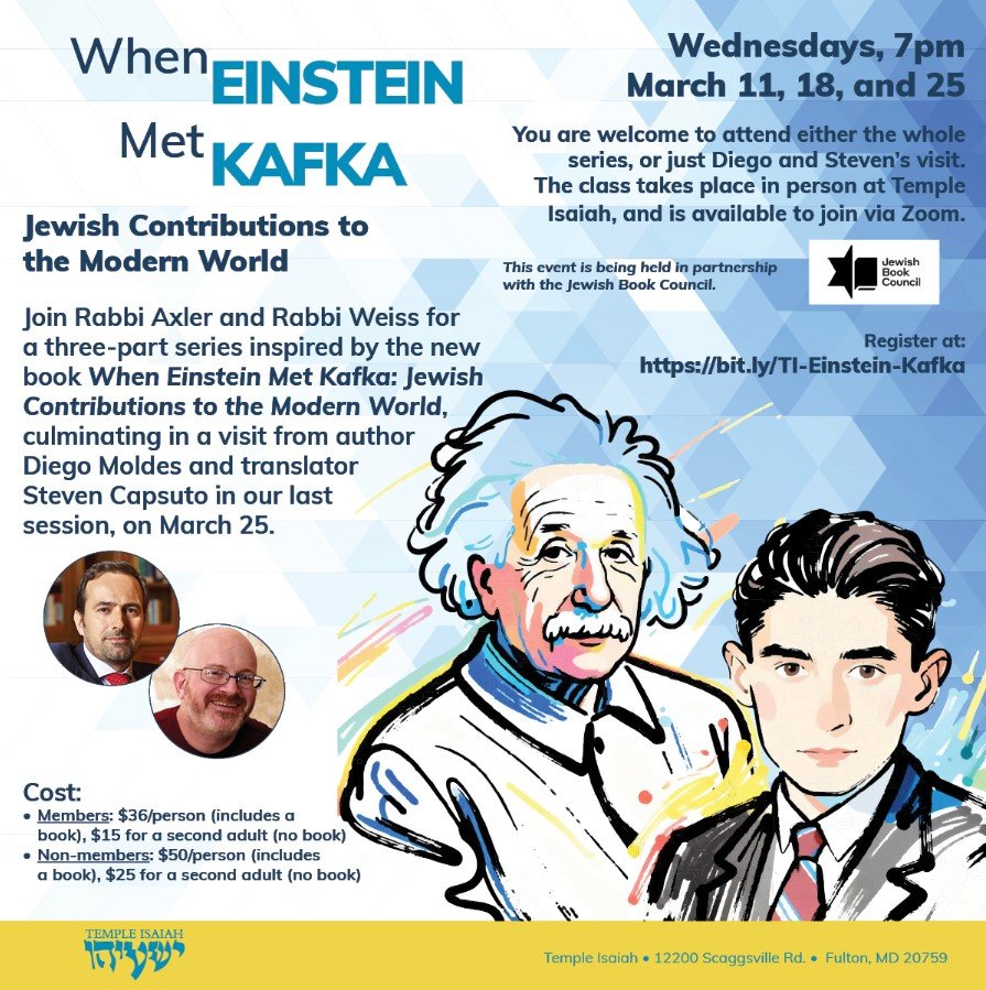 Temple Isaiah Fulton Maryland 25.03.2026